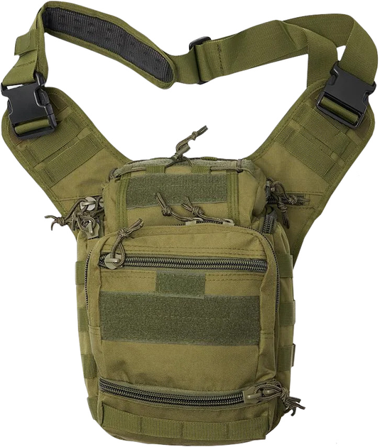 Тактическая сумка ESDY с кобурой 15 л Олива (11939758) - изображение 1