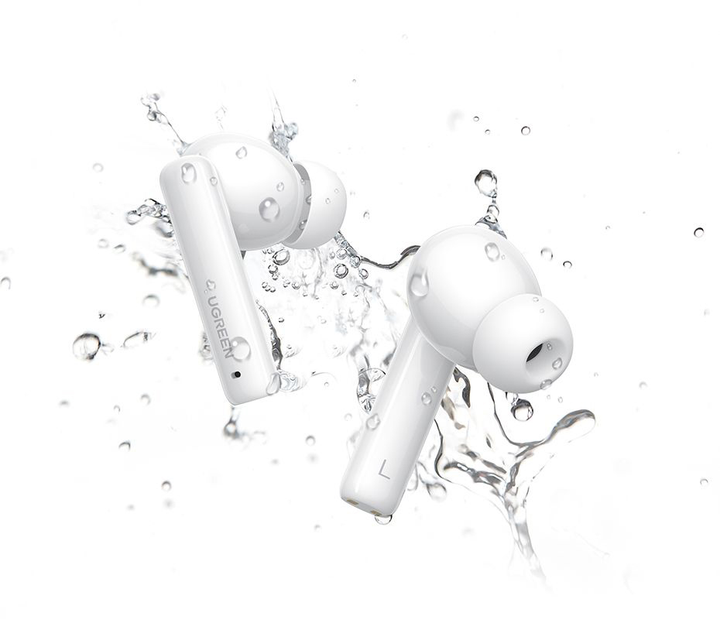 Słuchawki Ugreen WS106 HiTune T3 Active Noise-Cancelling Earbuds White (6957303892068) - obraz 3