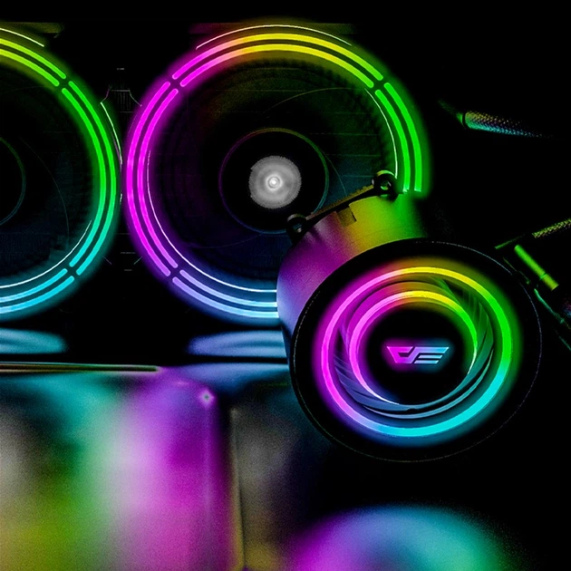 Chłodzenie wodne DarkFlash Symphony TR240 Black (TR240 Black) - obraz 12