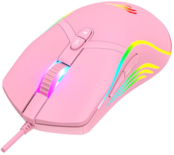 Миша Havit HV-MS1026 USB Pink (MS1026 pink) - зображення 2