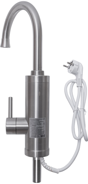 Elektryczny przepływowy podgrzewacz wody Noveen IWH850 INOX/LED - obraz 3