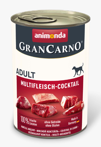 Консерва Animonda GranCarno Adult Multi Meat Cocktail для собак, мультимясной коктейль 800 (г) - изображение 2