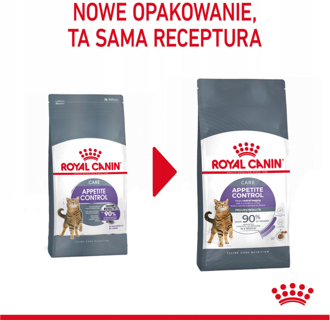 Sucha karma dla dorosłych kotów Royal Canin Appetite Control Care Kontrola apetytu 400 g (3182550920414) - obraz 3