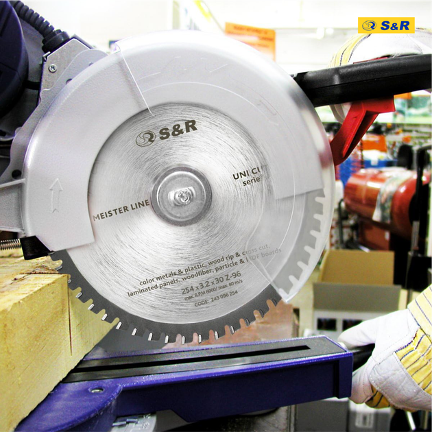 Диск пиляльний S&R UniCut 254x30x3.2 Z96 (243096254) - зображення 5