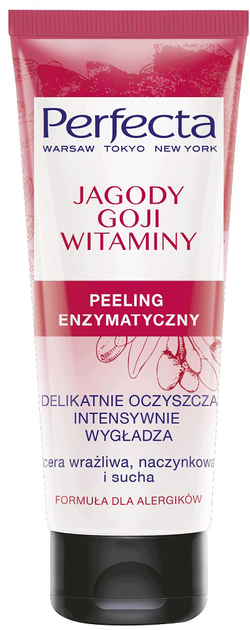 Peeling Perfecta enzymatyczny jagody goji and witaminy 75 ml (5900525057860) - obraz 1