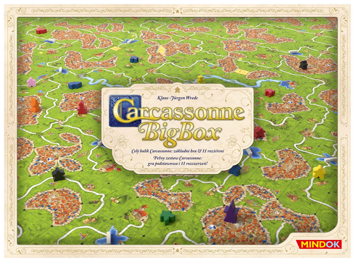 Gra planszowa Bard Carcassonne Big Box 6 (8595558302918) - obraz 1