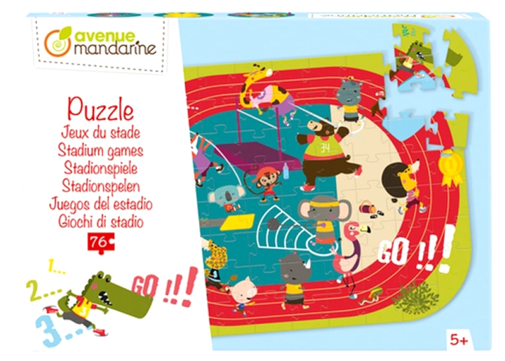 Puzzle Avenue Mandarine Stadium games 76 elementów (3609510500238) - obraz 1