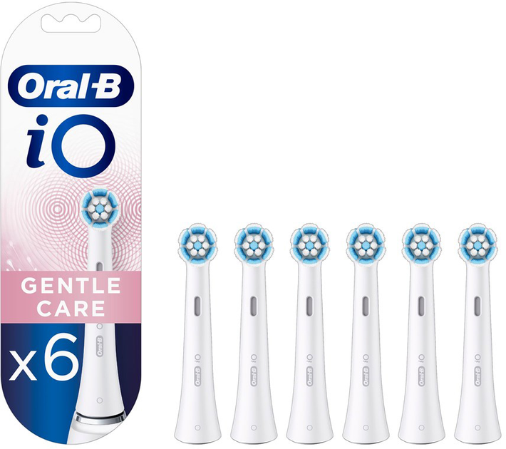 Końcówki do szczoteczki Oral-B iO Gentle Care 6 szt (4210201417927) - obraz 1