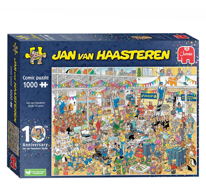 Puzzle Jumbo Jan van Haasteren JVH Studio 1000 elementów (8710126000281) - obraz 1