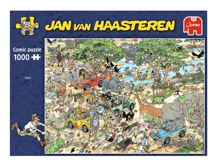 Puzzle Jumbo Jan van Haasteren Safari 1000 elementów (8710126011331) - obraz 1
