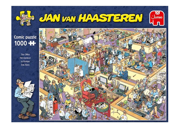Puzzle Jumbo Jan van Haasteren The Office 1000 elementów (8710126011102) - obraz 1