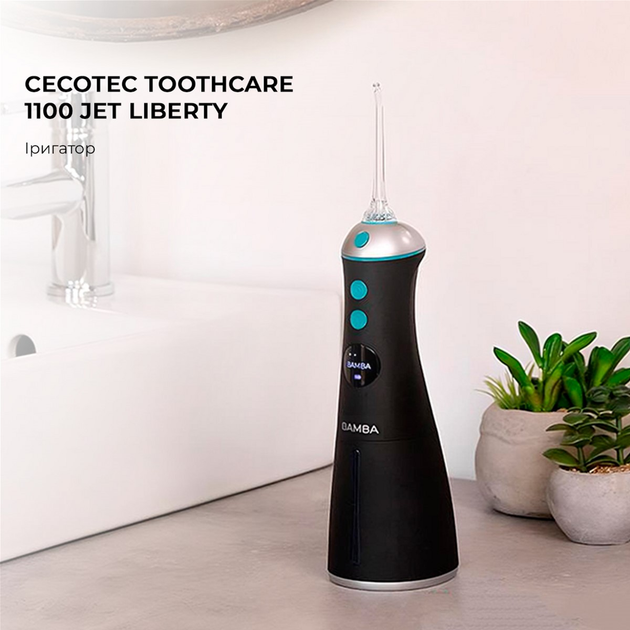 Bamba ToothCare 1100 Jet Liberty Idropulsore dentale Cecotec