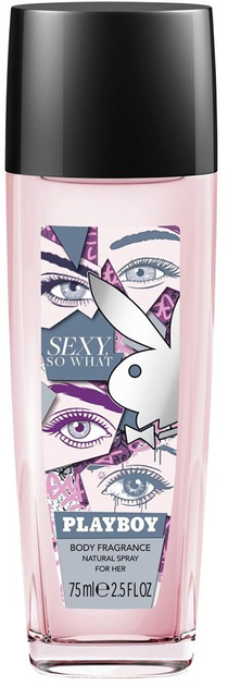 Парфумований дезодорант для жінок Playboy Sexy So What 75 мл (3614226339638) - зображення 1