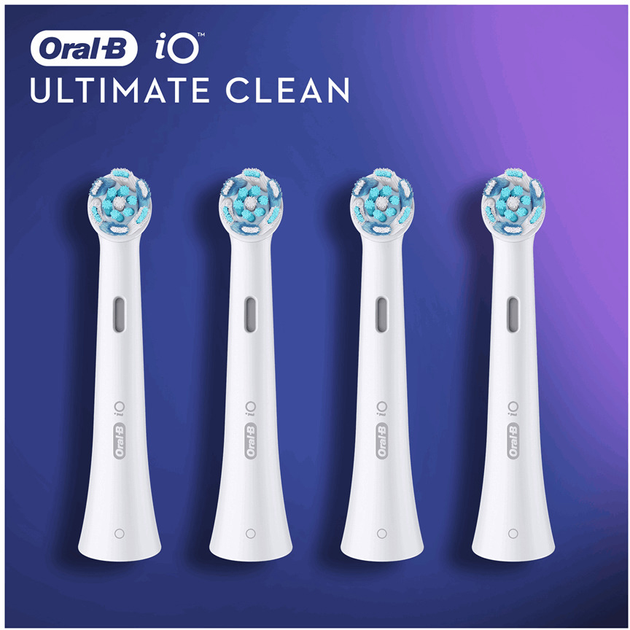 Насадки до зубної щітки Oral-B iO Ultimate Clean 4 шт (4210201301677) - зображення 2