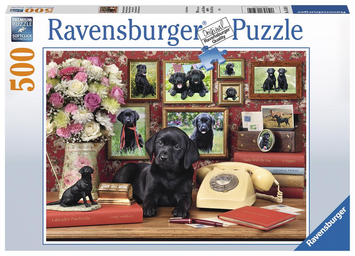 Пазл Ravensburger My Loyal Friends 500 елементів (4005556165919) - зображення 1