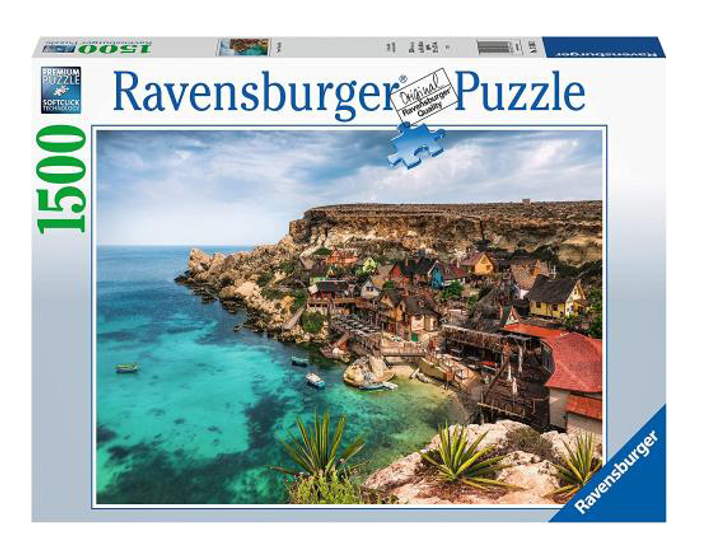 Puzzle Ravensburger Popey Village Malta 1500 elementów (4005556174362) - obraz 1
