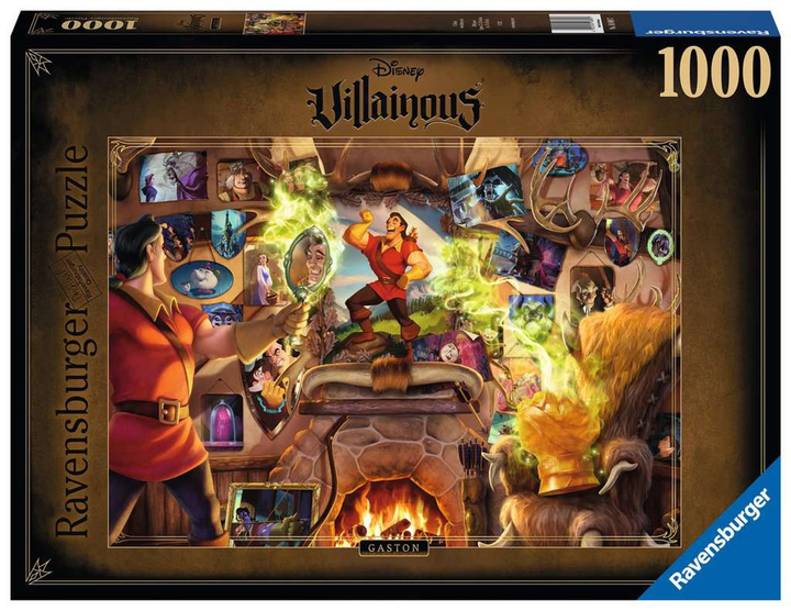 Пазл Ravensburger Villainous: Gaston 1000 елементів (4005556168897) - зображення 1