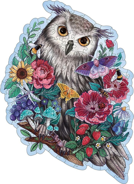 Пазл дерев'яний Ravensburger Owl 150 елементів (4005556175116) - зображення 2