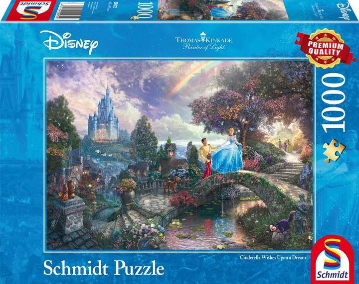 Пазл Schmidt Thomas Kinkade: Disney Cinderella 1000 елементів (4001504594725) - зображення 1