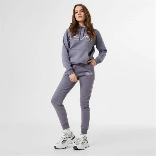 Спортивні штани Jack Wills Hunston Graphic Dusky Blue, XS (42) (11874047) - зображення 4