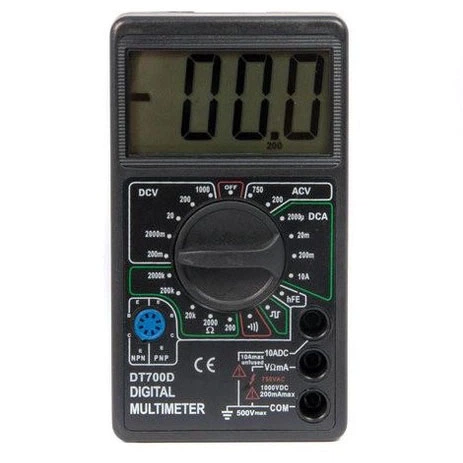 Цифровой мультиметр Digital Tech DT700D большой дисплей (со звуком) - изображение 4