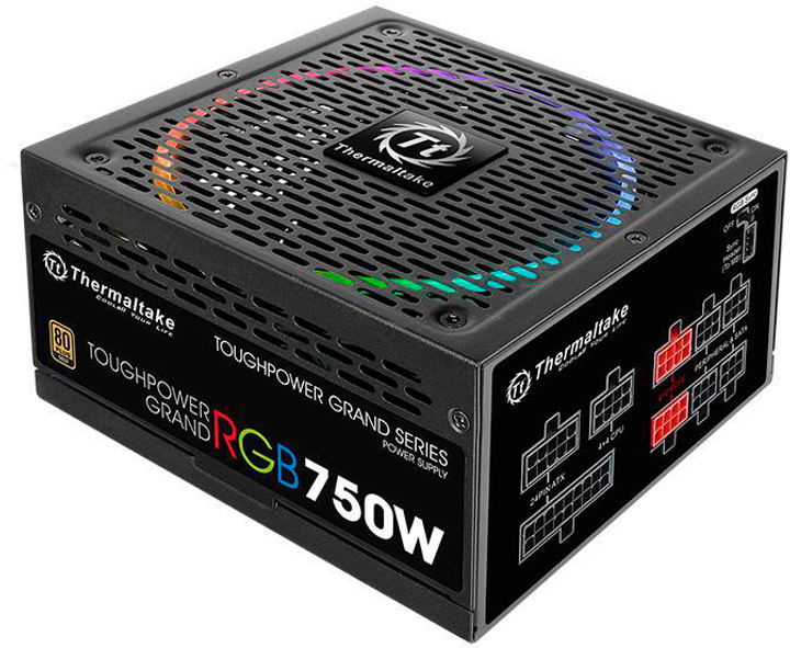 Блок питания Thermaltake Toughpower Grand RGB 750W Gold (PS-TPG-0750FPCGEU-R) - изображение 1