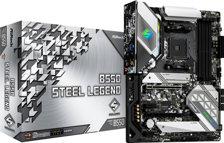 Материнская плата ASRock B550 Steel Legend (sAM4, AMD B550, PCI-Ex16) - изображение 5