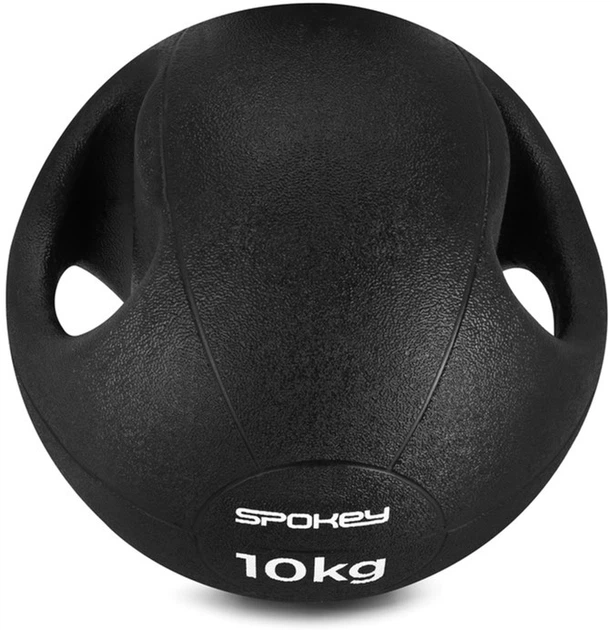 Медичний м'яч Spokey Gripi 10 кг 929867 (5905339406842) - зображення 3
