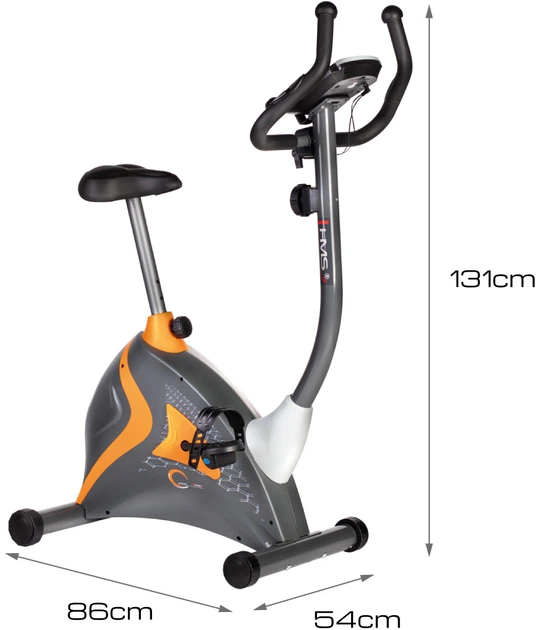 Rower treningowy HMS M2005 Szary (5907695539806) - obraz 10