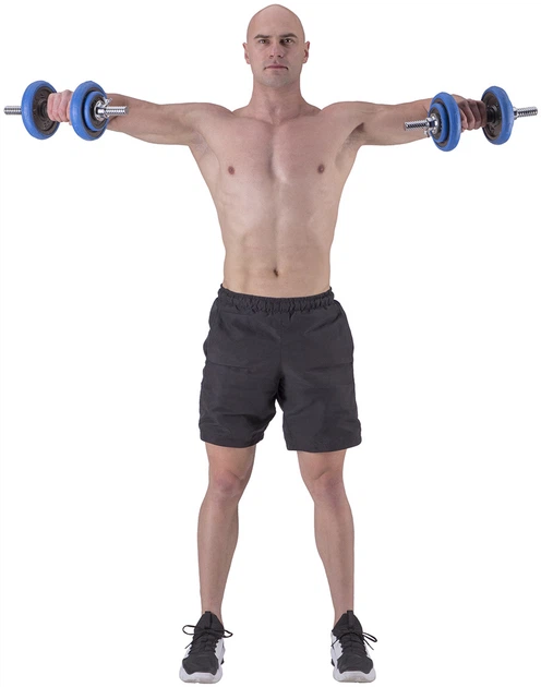Sztanga-hantle HMS 30 kg SGG30 (5907695596120) - obraz 11