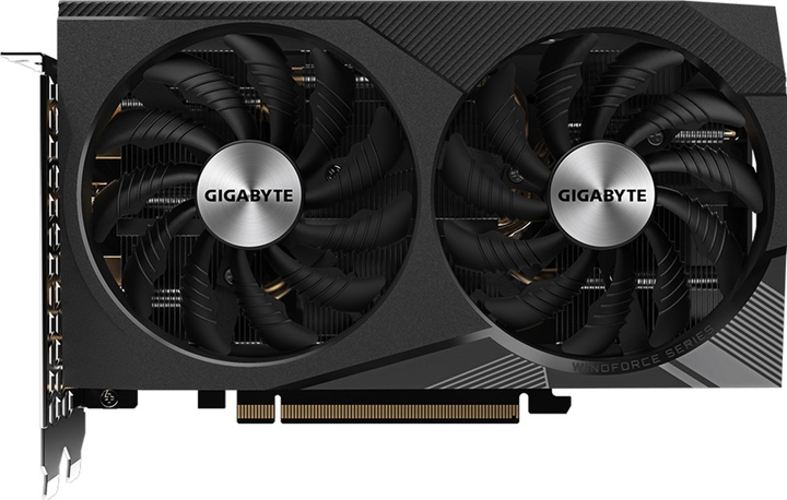 Видеокарта Gigabyte PCI-Ex GeForce RTX 3060 Windforce OC 12G (rev. 2.0) 12GB GDDR6 (192bit) (1792/15000) (2 х HDMI, 2 х DisplayPort) (GV-N3060WF2OC-12GD) - изображение 1