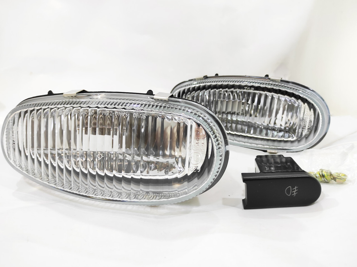 Противотуманные фары ПТФ туманки DLAA на Daewoo Lanos 02- DW-037W Дэу Ланос V04654 - изображение 2