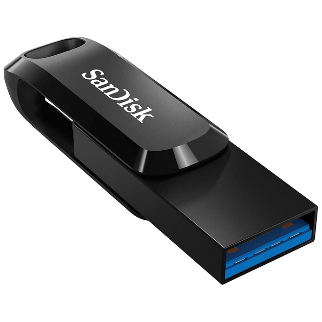 USB флеш накопитель SanDisk 1TB Ultra Dual Go Black USB 3.1/Type-C (SDDDC3-1T00-G46) - изображение 4