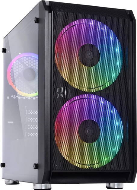 Корпус QUBE NEPTUNE mini Black (QB08N_FCNU3) - зображення 1