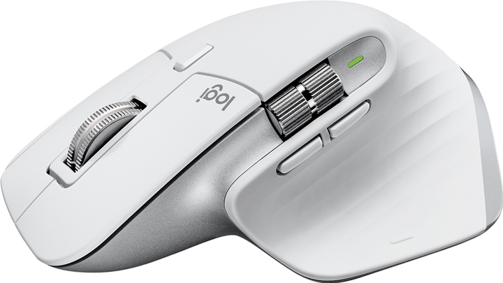 Мышь Logitech MX Master 3S Performance Wireless Mouse Bluetooth Pale Grey (910-006560) - изображение 2
