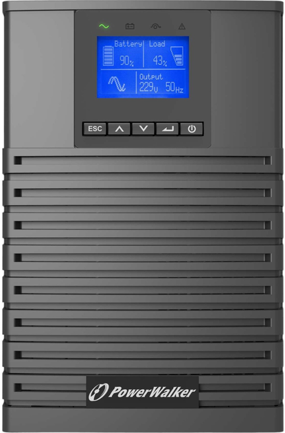 ИБП PowerWalker VFI ICT IoT 1000VA (1000W) Black (VFI 1000 ICT IOT PF1) - изображение 2