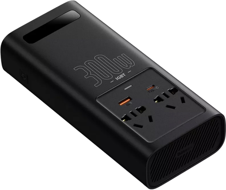 Автомобільний інвертор Baseus IGBT Power Inverter 300 Вт (CGNB010101) - зображення 1