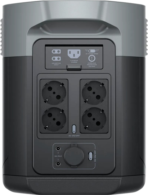 Зарядна станція EcoFlow DELTA 2 Max / 2400 Вт / 2048 Вт⋅год / LiFePO4 (5009701006) - зображення 4