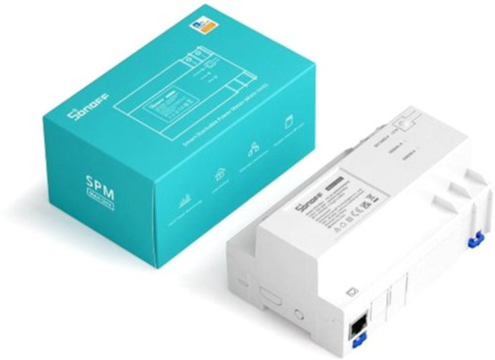 Розумний лічильник потужності Sonoff SPM-MAIN (SPM-Main) - зображення 4