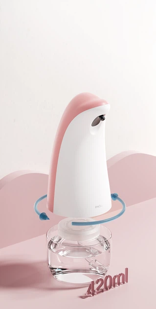 Сенсорний диспенсер рідкого мила Enchen COCO 2 Pink (COCO 2 (Pink)) - зображення 6