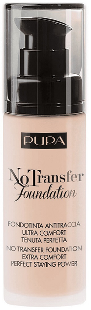 Podkład matujący Pupa Milano No Transfer SPF15 nawilżający 100 Porcelain 30 ml (8011607295906) - obraz 1