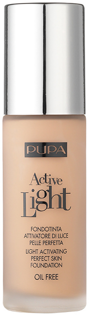 Podkład do twarzy Pupa Milano Active Light Perfect Skin Foundation SPF10 beztłuszczowy 030 Natural 30 ml (8011607189106) - obraz 1