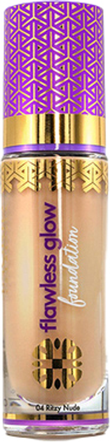 Podkład do twarzy Ingrid Flawless Glow Foundation rozświetlający 04 Ritzy Nude 30 ml (5902026664400) - obraz 1