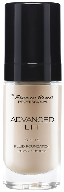 Тональна основа Pierre Rene Advanced Lift Fluid з ліфтинг ефектом SPF15 05 Natural 30 мл (3700467819784) - зображення 1