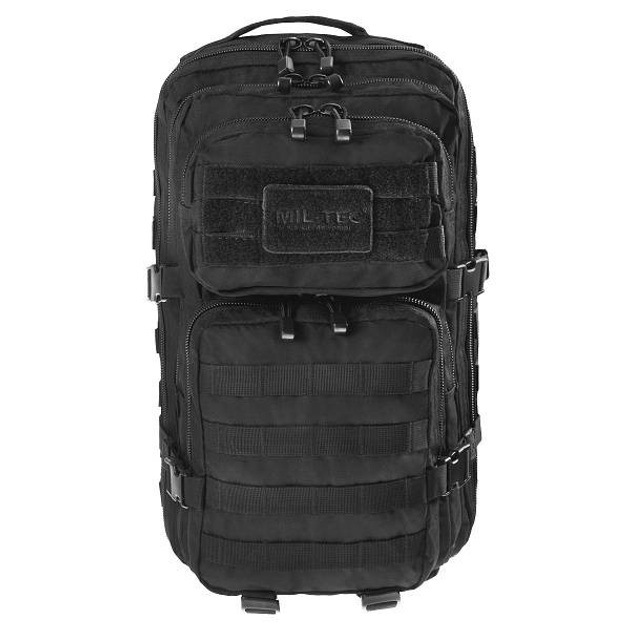 Рюкзак тактичний Mil-Tec Assault Pack Large 36 л - Black - изображение 1