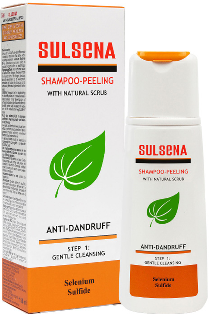 Szampon Sulsena Anti-Dandruff przeciwłupieżowy z naturalnym peelingiem 150 ml (4823052203047) - obraz 1