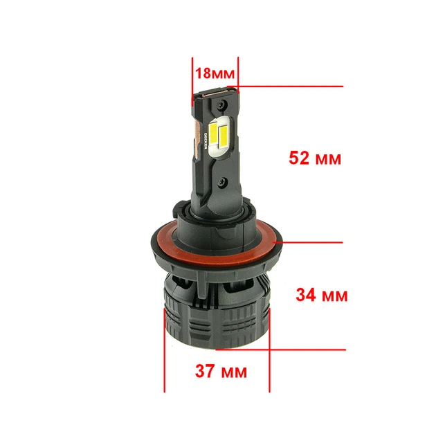 Світлодіодна лампа Decker LED PL-03 5K H13 HiLow Can Bus (1 лампа) - Фото 3 Світлодіодна лампа Decker LED PL-03 5K H13 HiLow Can Bus (1 лампа) - зображення 3