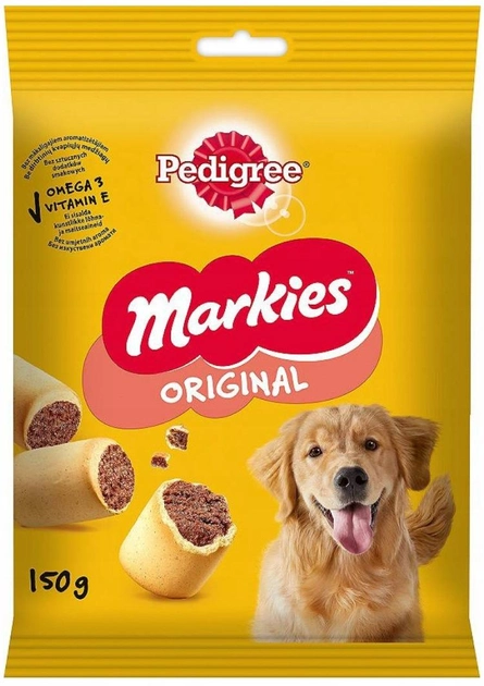 Smakołyki Pedigree Markies w kształcie ciastek dla psów 150 g (9003579302552) - obraz 1