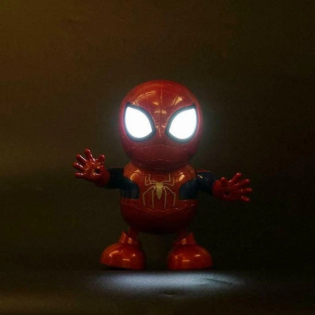 Интерактивная игрушка Человек Паук танцующий супер герой робот Dance Hero Marvel Spyder man со световыми и звуковыми эффектами (D-201909055) - Фото 7 Интерактивная игрушка Человек Паук танцующий супер герой робот Dance Hero Marvel Spyder man со световыми и звуковыми эффектами (D-201909055) - изображение 7