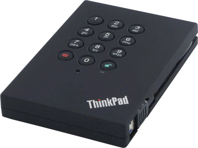 Жесткий диск Lenovo 2.5 2ТБ ThinkPad USB 3.0 Secure (4XB0K83868) - Фото 1 Жесткий диск Lenovo 2.5 2ТБ ThinkPad USB 3.0 Secure (4XB0K83868) - изображение 1